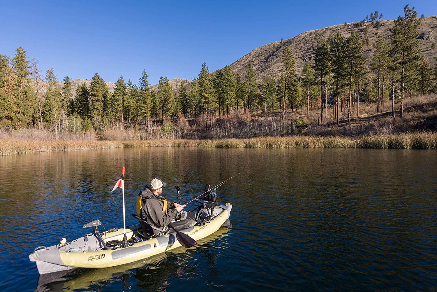 Deep Sea Kayak Hinchable 2 plazas - Kayak de Pesca de Servicio