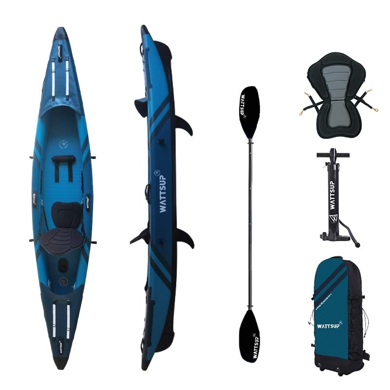 JBAY.ZONE Kayak 425 Canoa Hinchable 2 Plazas 425x78cm enteramente